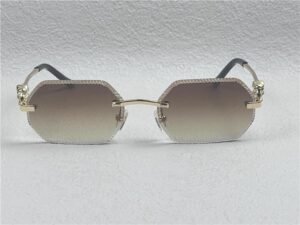 Cartier Panthere Zonnebril 0288S Gold Brown