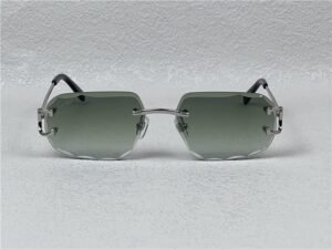 Cartier Piccadilly Zonnebril 0128S Silver Green