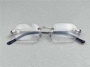 Cartier Panthere Zonnebril 0288S Silver Transparant