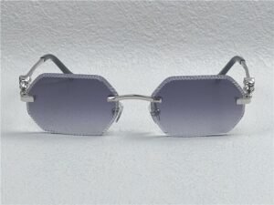 Cartier Panthere Zonnebril 0288S Silver Black