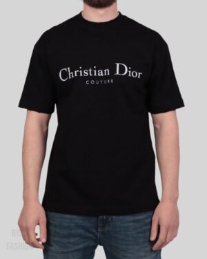 Dior Couture Relaxed Fit T-Shirt Black