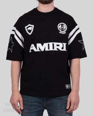 Amiri Sport Oversized T-Shirt Black