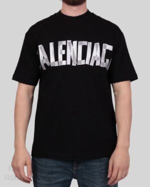 Balenciaga Tape Type T-Shirt Black