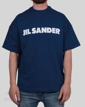 Jil Sander Logo T-Shirt Violet Night