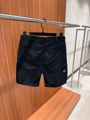 Prada Re-Nylon Bermuda Short Navy Blue