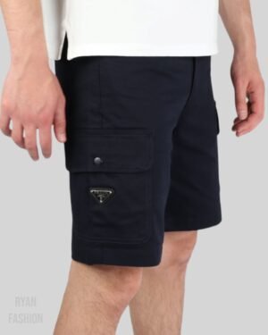 Prada Bermuda Shorts Navy Blue