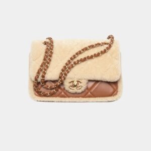 Chanel Shearling Furry Flap Bag