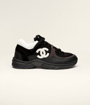 Chanel Low Top Sneaker Black