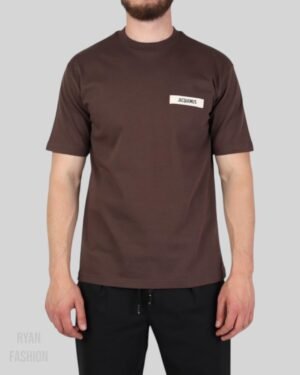 Jacquemus Gros Grain T-Shirt Brown