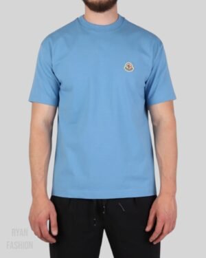 Moncler Classic Logo T-Shirt Blue