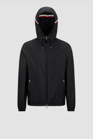 Moncler Grimpeurs Hooded Windbreakers Black