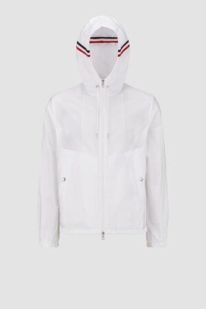 Moncler Grimpeurs Hooded Windbreakers White