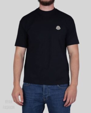 Moncler Classic Logo T-Shirt Navy Blue
