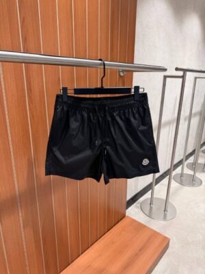 Moncler Logo Zwembroek Black