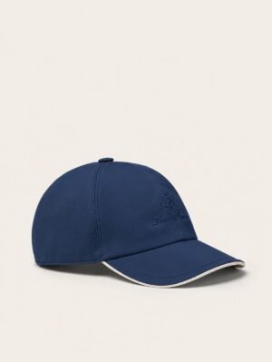 Loro Piana Logo Baseball Cap Blue