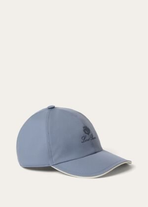 Loro Piana Logo Baseball Cap Blue