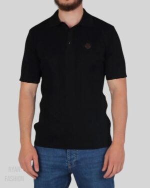 Loro Piana Terry Polo Black