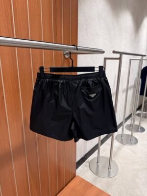 Prada Recycled Nylon Zwembroek Black