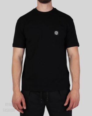 Stone Island Logo T-Shirt Black