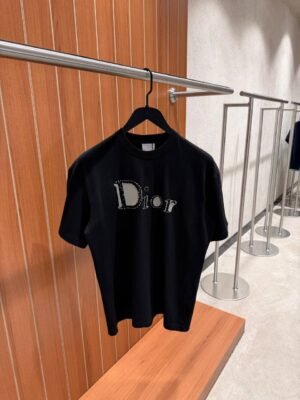 Dior Reverse T-Shirt Relaxed Fit Black
