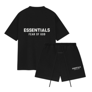 Fear Of God Essentials SS25 Summer Set Jett Black