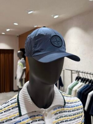 Stone Island Nylon Metal Cap Blue