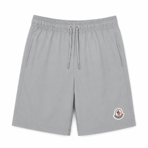 Moncler Logo Zwembroek Grey