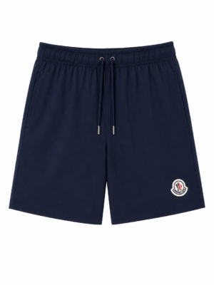 Moncler Logo Zwembroek Navy Blue