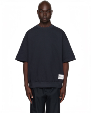 Jil Sander Patch T-Shirt Navy
