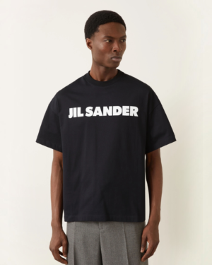 Jil Sander Logo T-Shirt Black