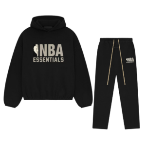 Fear Of God Essentials Tracksuit NBA Black Grey