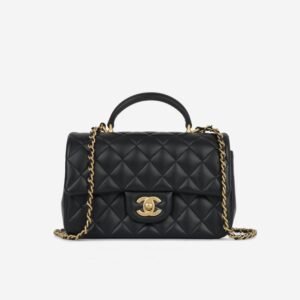 Chanel Classic Flap Handbag With Handle