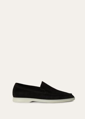 Loro Piana Summer Walk Loafer Black