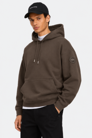 Canada Goose Rove Hoodie Tonal Disc Brown