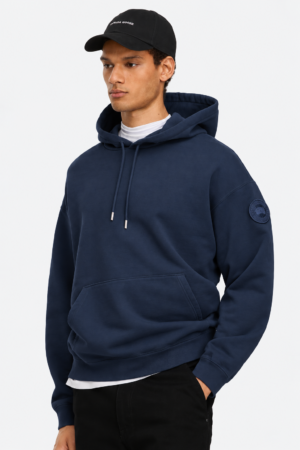 Canada Goose Rove Hoodie Tonal Disc Navy Blue