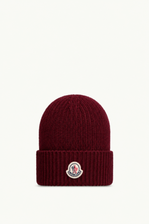 Moncler Beanie Bordeaux
