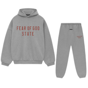 Fear Of God Essentials Tracksuit FW24 Dark Heather State