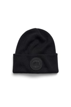 Canada Goose Beanie Black Logo