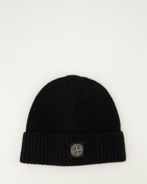 Stone Island Beanie Black