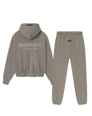 Fear Of God Essentials SS25 Tracksuit Homestead Heather