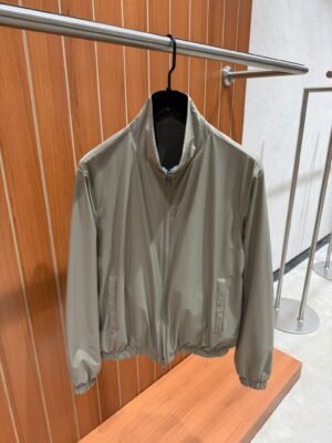 Loro Piana Windmate Reversible Jacket Beige